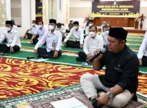 Sekda Aceh Ingatkan Seluruh Kepsek Segera Tuntaskan Vaksin Tahap 2