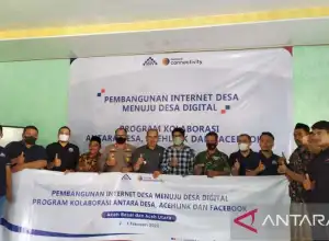 Facebook hadirkan program internet desa untuk daerah pelosok di Aceh