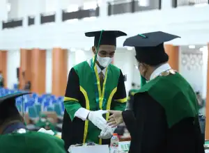 1.855 Lulusan UIN Ar-Raniry Diwisuda Secara Daring dan Luring