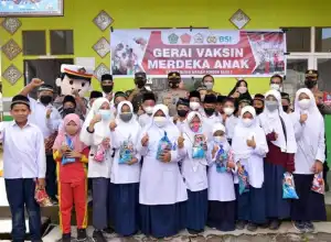 Sebanyak 3.341 anak di Bener Meriah telah divaksinasi