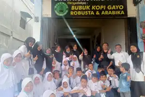 MIN 13 Bener Meriah Sambangi Barista
