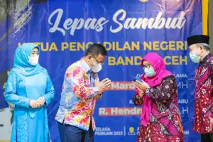 Wali Kota Banda Aceh Lepas Sambut Ketua Pengadilan Negeri Banda Aceh