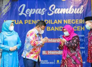 Wali Kota Banda Aceh Lepas Sambut Ketua Pengadilan Negeri Banda Aceh