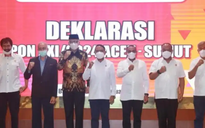 Menpora Deklarasi PON Aceh-Sumut