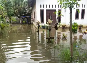Banjir di Aceh Utara Mulai Surut