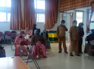 Sebanyak 144 Calon Jama’ah Haji Bener Meriah Divaksin Booster