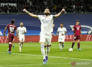 Real Madrid kokoh di puncak setelah kalahkan Real Sociedad 4-1