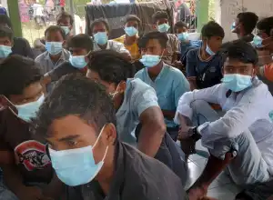 Ratusan Rohingya Terdampar di Bireuen Alami Gatal-Gatal