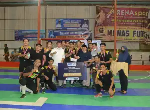 Aneuk Mane FC Muara Batu Raih Juara Satu Liga Futsal Championship 2022