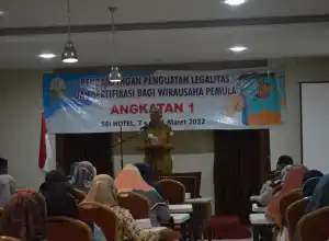 120 Orang Pengusaha Pemula Dibina Penguatan Legalitas