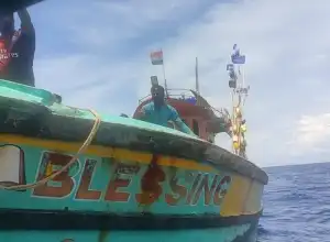 Langgar Batas Laut, Kapal Berbendera India Ditangkap di Perairan Aceh