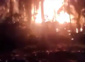 Breaking News : Sumur Minyak di Aceh Timur Kembali Terbakar