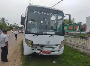 Dua Mahasiswi IAIN Malikussaleh Meninggal Usai Tabrak Bus Pemkab Aceh Utara