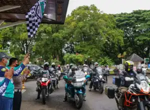 Gubernur Aceh Lepas 32 Biker IMBI untuk Touring Napak Tilas Jejak Patriot