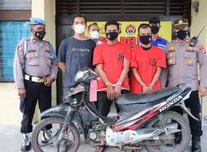Polisi Amankan Dua Pelaku Sindikat Curanmor di Banda Aceh