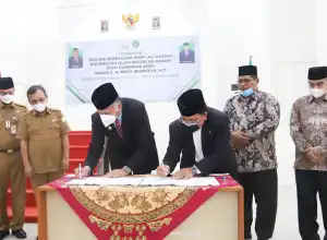 Pemerintah Aceh Hibahkan Aset Akper Cut Nyak Dhien kepada UIN Ar-Raniry