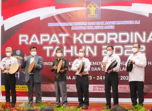 Kakanwil Kemenkumham Aceh Harapkan Peningkatan Kinerja Pada Seluruh Kepala Satuan Kerja
