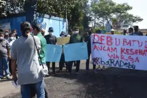 Akibat Polusi Batu Bara Berdampak Sesak Nafas, Warga di Aceh Barat Aksi Demo