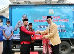 Pemerintah Aceh Salurkan Bantuan Sandang Pangan ke Gayo Lues