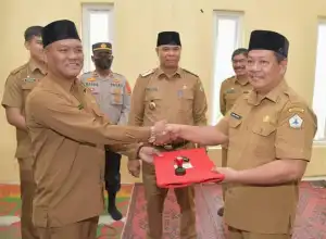 Dua Camat di Bener Meriah Diantar Tugas