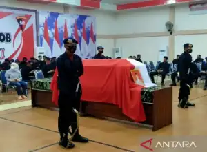 Perwira Polda Sultra Gugur Saat Amankan Unjuk Rasa di Kendari