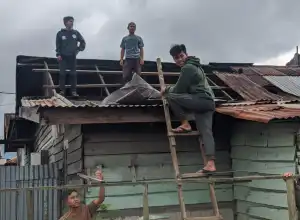 Puting Beliung di Bener Meriah Hantam Rumah Warga Wih Pongas