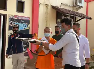 Polisi Rekontruksi Penembakan Eks Kombatan GAM di Aceh Utara