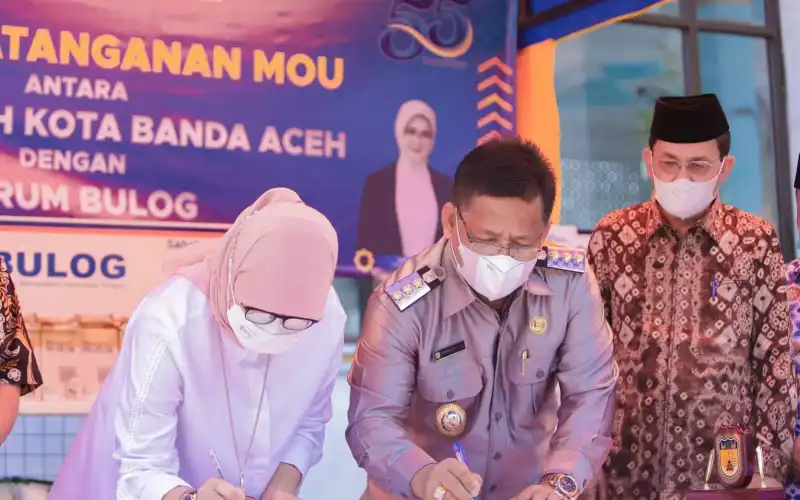 Pemkot Banda Aceh dan Perum Bulog Jalin Kerja Sama Cegah Stunting 