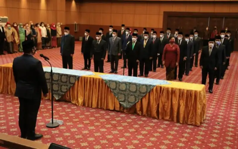 Menteri Agama Lantik Pimpinan PTKN dan Pejabat Eselon II