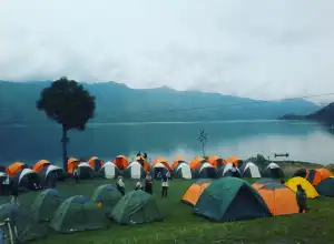 Ratusan Wisatawan di Luar Aceh Booking Camping Ground di Takengon