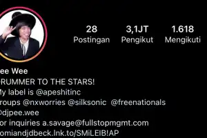 Anderson Paak Pakai Foto Pak Tarno di Profil Instagram