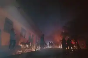 Ponpes Ibnu Sina Abdya Terbakar, Diduga Sengaja Dilakukan OTK