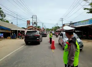 Polda Aceh Mulai Terapkan One Way untuk Urai Kemacetan saat Arus Balik