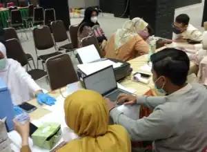 221 Hari Pelaksanaan, Sebanyak 100.727 Orang Divaksin Covid-19