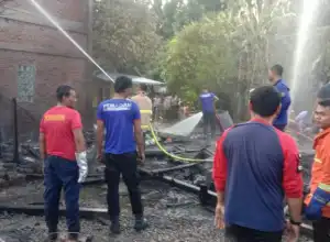 Lima Unit Rumah Warga Lamme Aceh Besar Terbakar