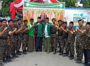 Ansor-Banser Kawal Keamanan Haul Abuya Muda Waly di Aceh Selatan
