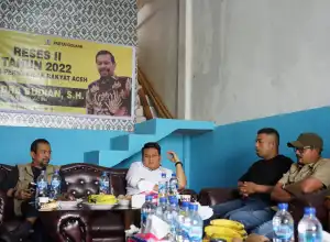 Reses Kedua DPRA, Hendra Budian Silaturahmi dengan BPC HIPMI Bener Meriah