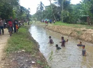 Di Aceh Timur, Bocah 2 Tahun Ditemukan Tewas Tenggelam di Saluran Irigasi