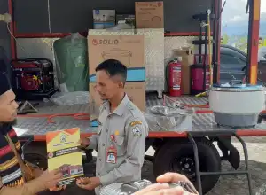 BPBN RI Salurkan Trailer Dapur Umum Lapangan ke BPBD Bener Meriah 