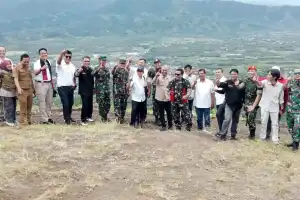 Sekjen FASI Tinjau Bur Temun Sebagai Lokasi Venue Gantole PON 2024 