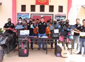 Lima Spesialis Pencuri Gudang Sekolah di Aceh Utara Dibekuk Polisi