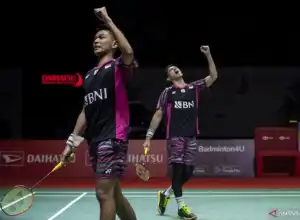 Dua Wakil Indonesia Lawan China pada Final Indonesia Masters 2022