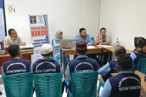 6 Tahanan Rutan Kelas IIB Tapaktuan Ikuti Penyuluhan Hukum