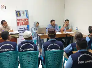 6 Tahanan Rutan Kelas IIB Tapaktuan Ikuti Penyuluhan Hukum