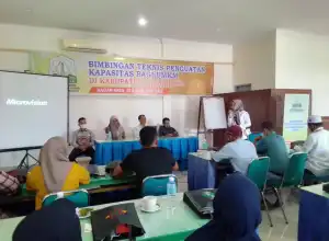 Dinas Koperasi dan UKM Aceh Beri Pembekalan Kepada Sejumlah Wirausaha Pemula di Nagan Raya