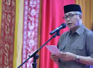 Akhir Masa Jabatan Gubernur Aceh Nova Iriansyah Diakhiri Iringan Puisi