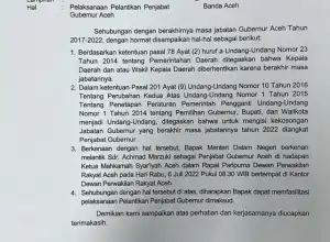 Pelantikan Achmad Marzuki Jadi PJ Gubernur Aceh Diundur Hari Rabu