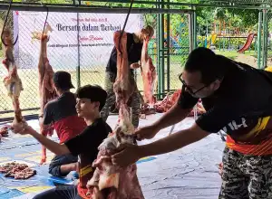 Sekolah Fatih Berbagi Hewan Kurban di Banda Aceh dan Aceh Besar