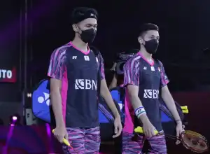 Ganda Putra Indonesia Pastikan Bawa Pulang Satu Gelar dari Malaysia Masters