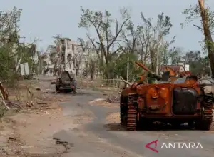 Kota Popasna Berubah Jadi Kota Hantu Tiada Tanda Kehidupan